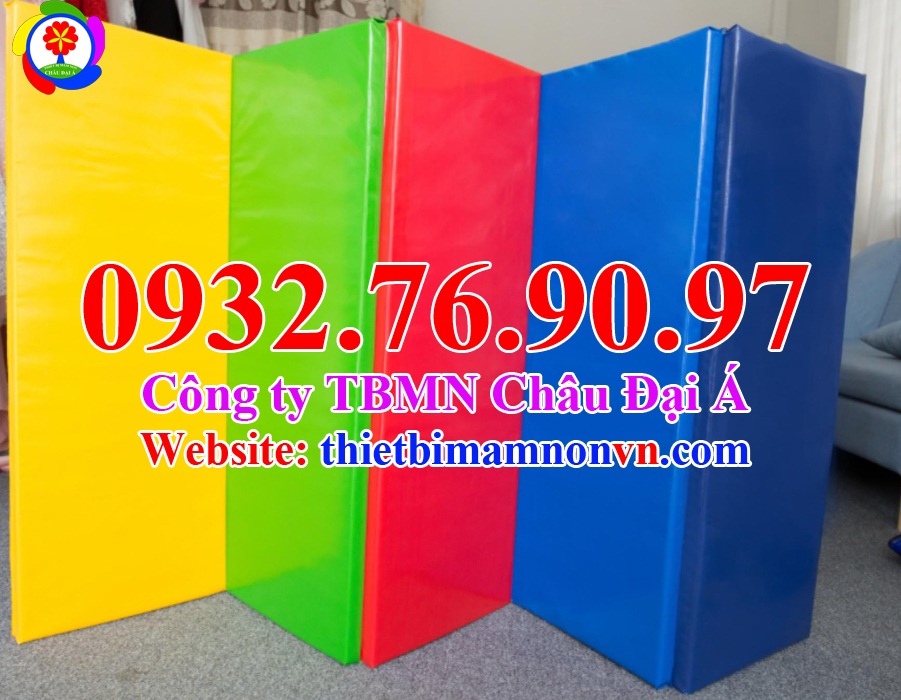 Nệm ngủ cho trẻ mầm non bằng Mút bọc Simily