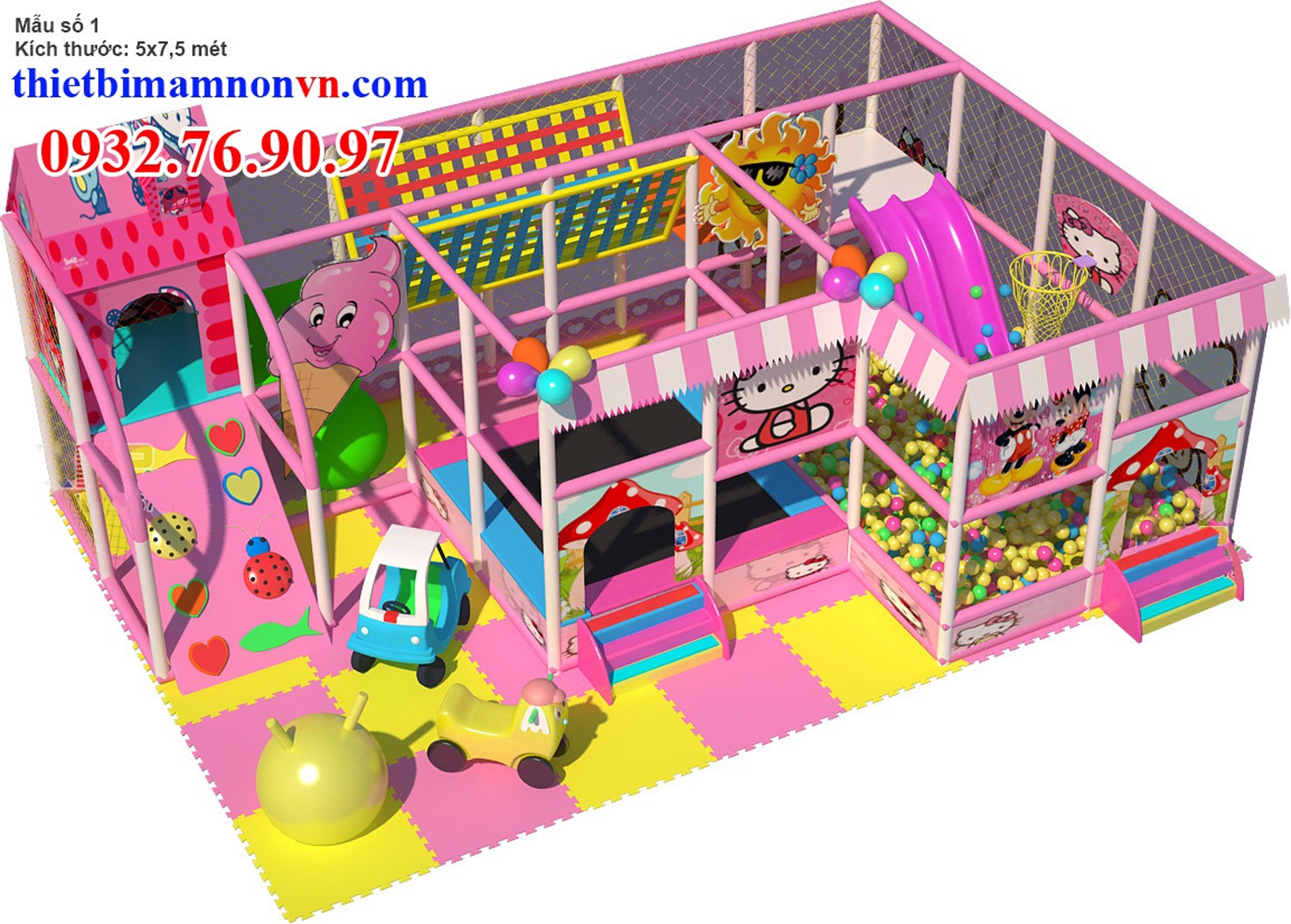 Đơn vị thiết kế thi công khu vui chơi trẻ em bạn cần biết