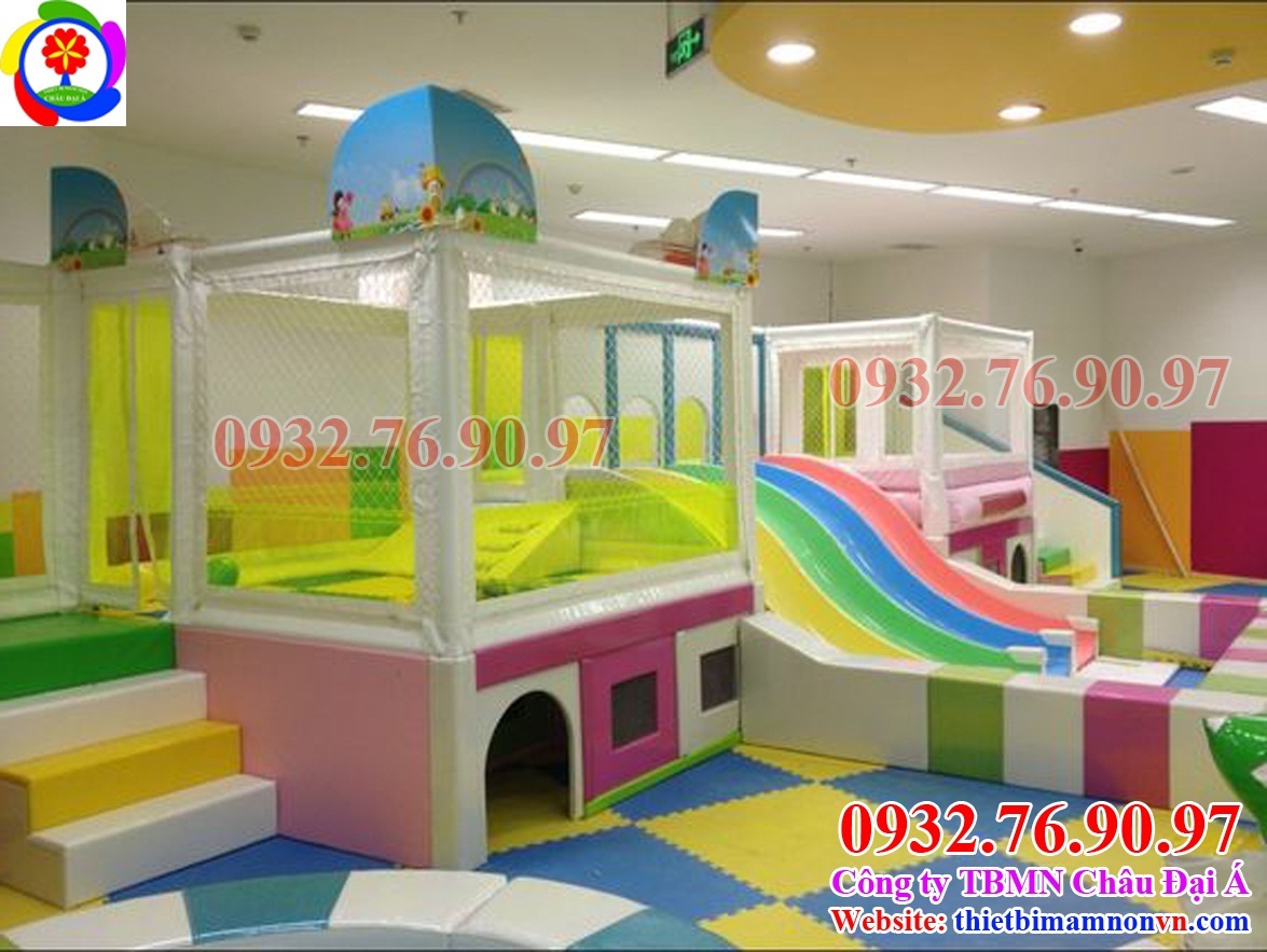 Thiết kế thi công khu vui chơi liên hoàn cho trẻ em 1