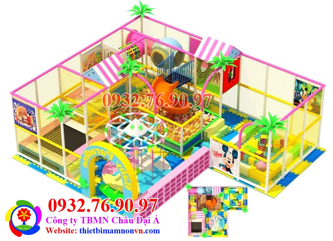 Thi công khu vui chơi liên hoàn trên toàn quốc