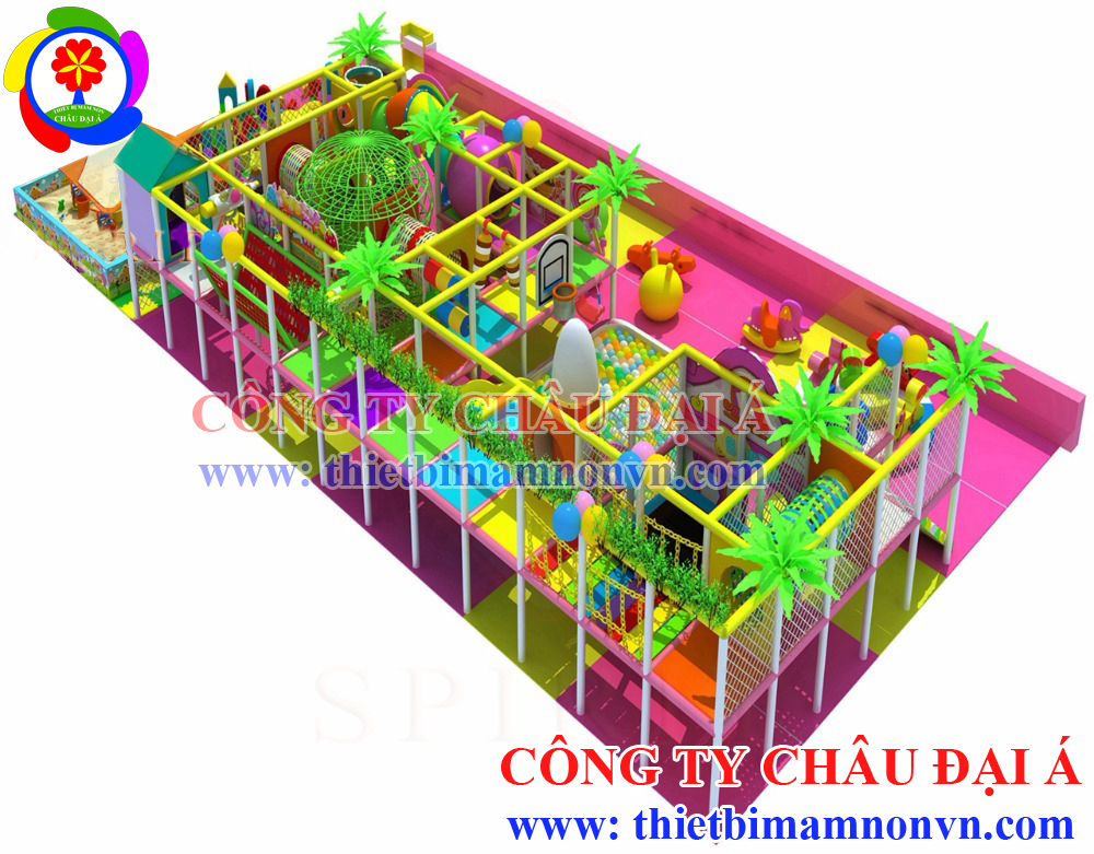 thiết kế thi công khu vui chơi trẻ em hiện đại 2