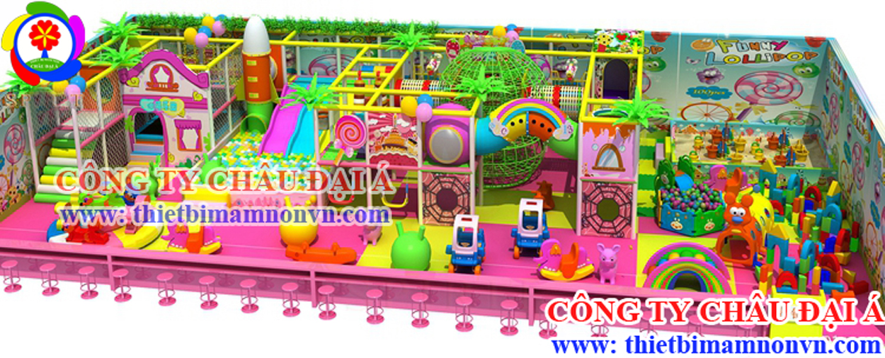 thiết kế thi công khu vui chơi trẻ em hiện đại 3