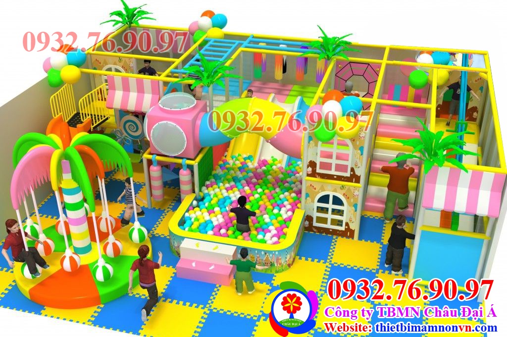 Thiết kế thi công khu vui chơi trẻ em