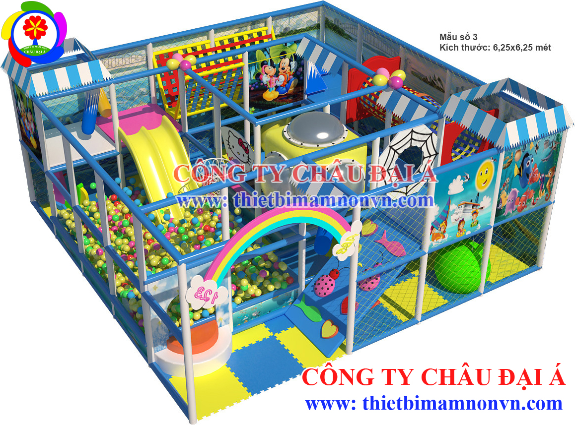 Lắp đặt khu vui chơi trẻ em trên toàn quốc