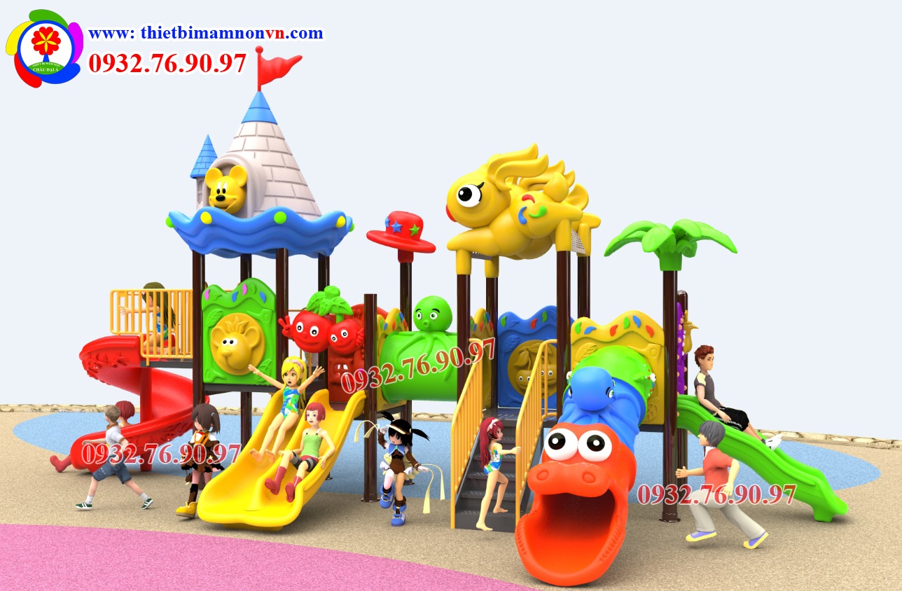 Cầu trượt liên hoàn cho trẻ em 2