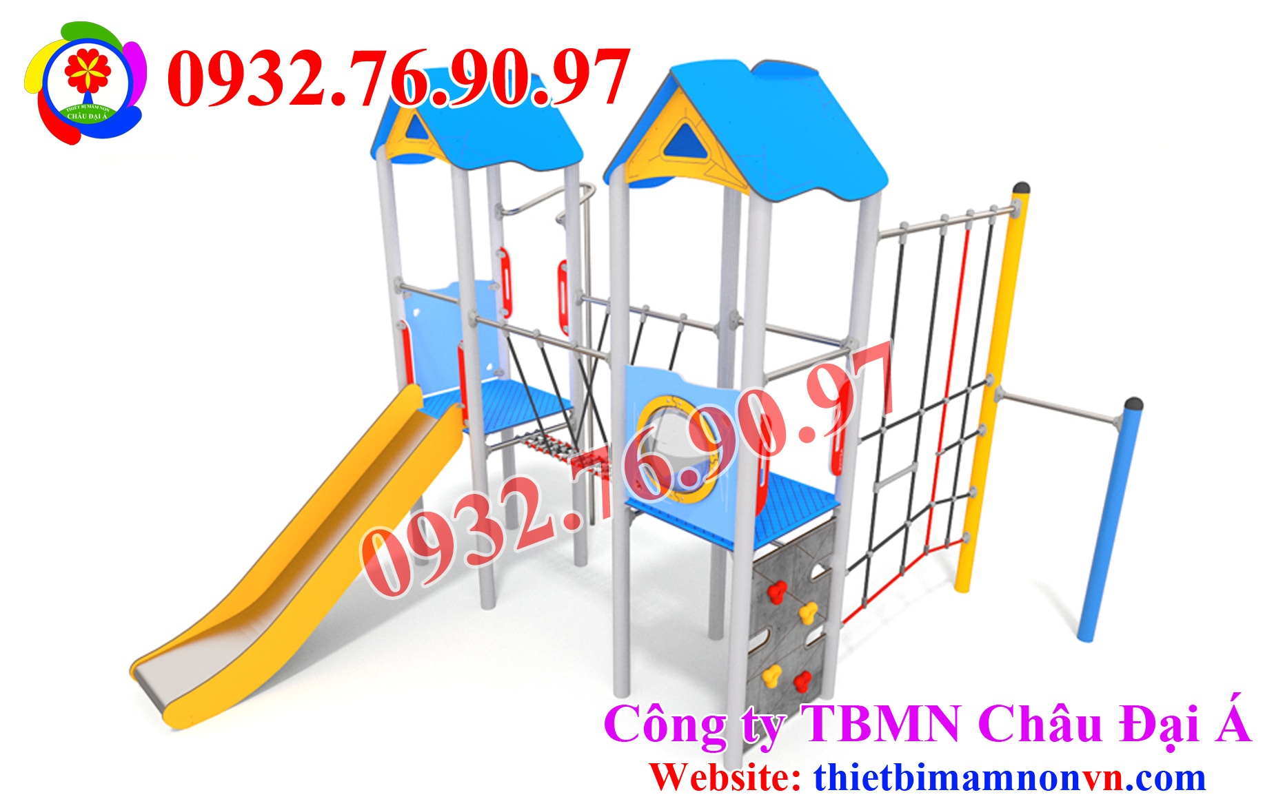 Thiết kế thi công cầu trượt trẻ em