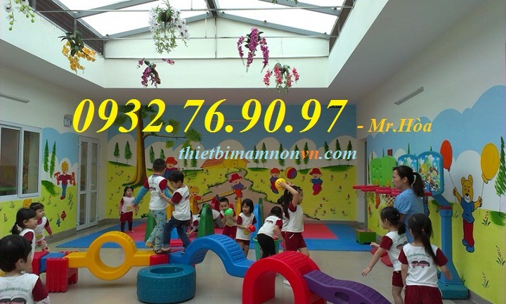 Bộ vận động 17 chi tiết  bằng nhựa cho trẻ em mầm non 2