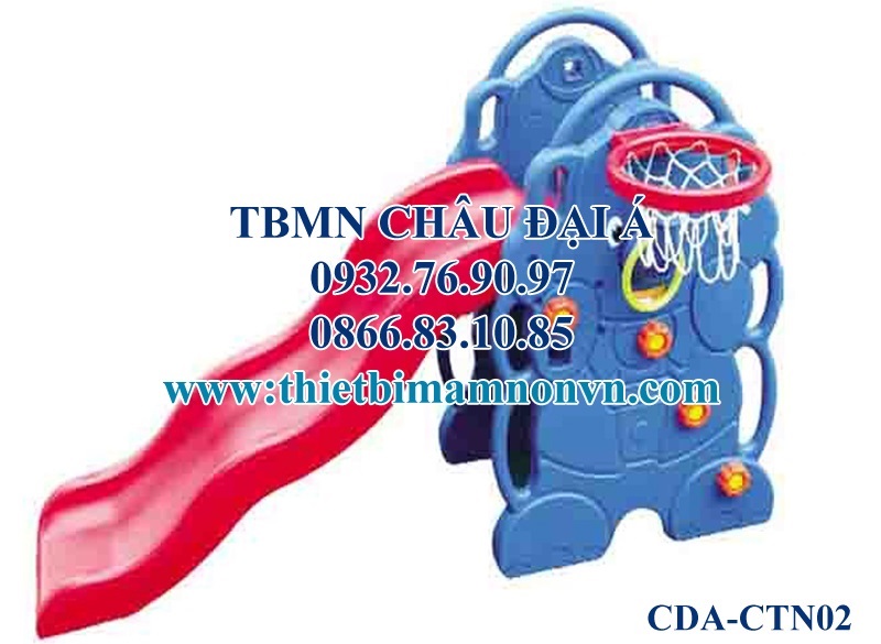 Cầu trượt nhập khẩu hình voi cho bé