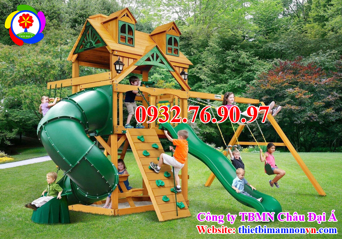 Thiết kế thi công cầu trượt trẻ em