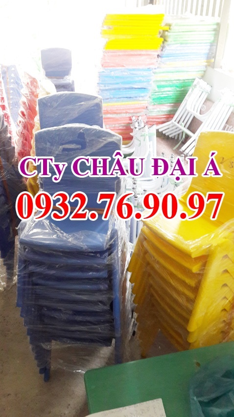 Các loại ghế nhựa đúc cho trẻ