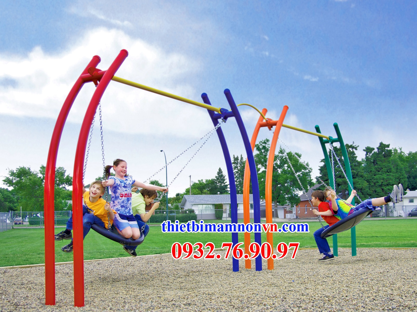 Xích đu mầm non giá rẻ