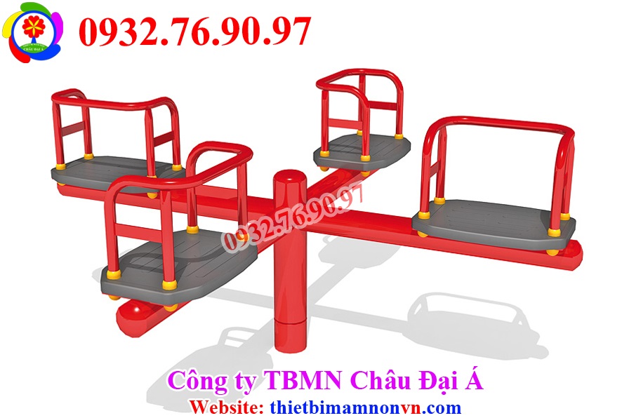 Đu quay trụ 4 chỗ ngồi