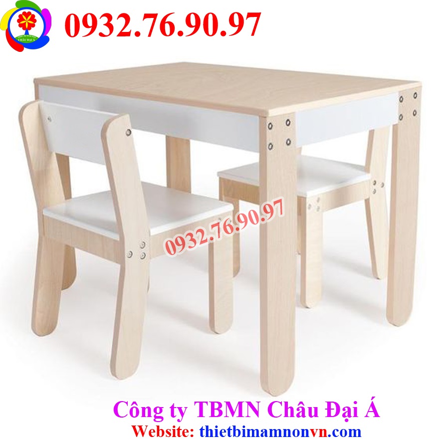 Thiết kế thi công bàn ghế trẻ em