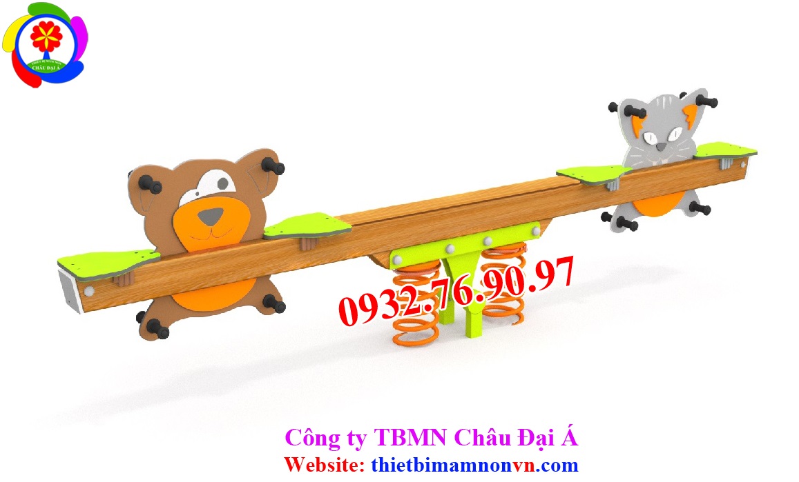 Thiết kế bập bênh 4 chỗ ngồi