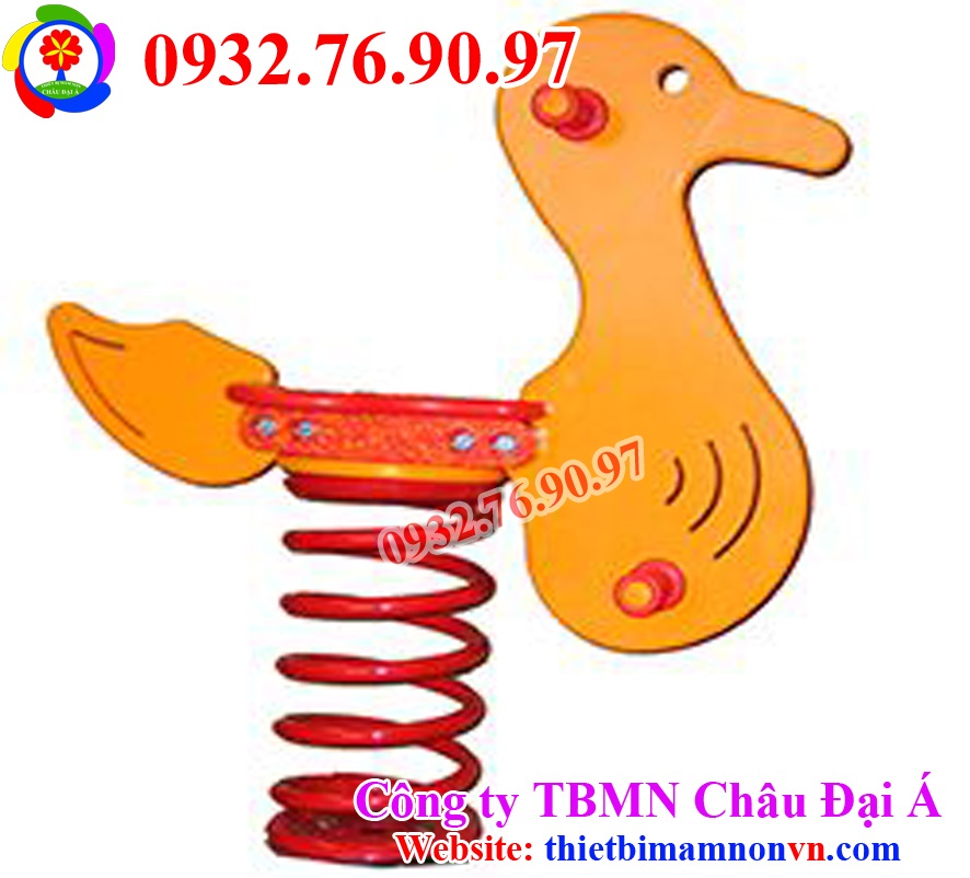 Thiết kế thú nhún vịt cho bé