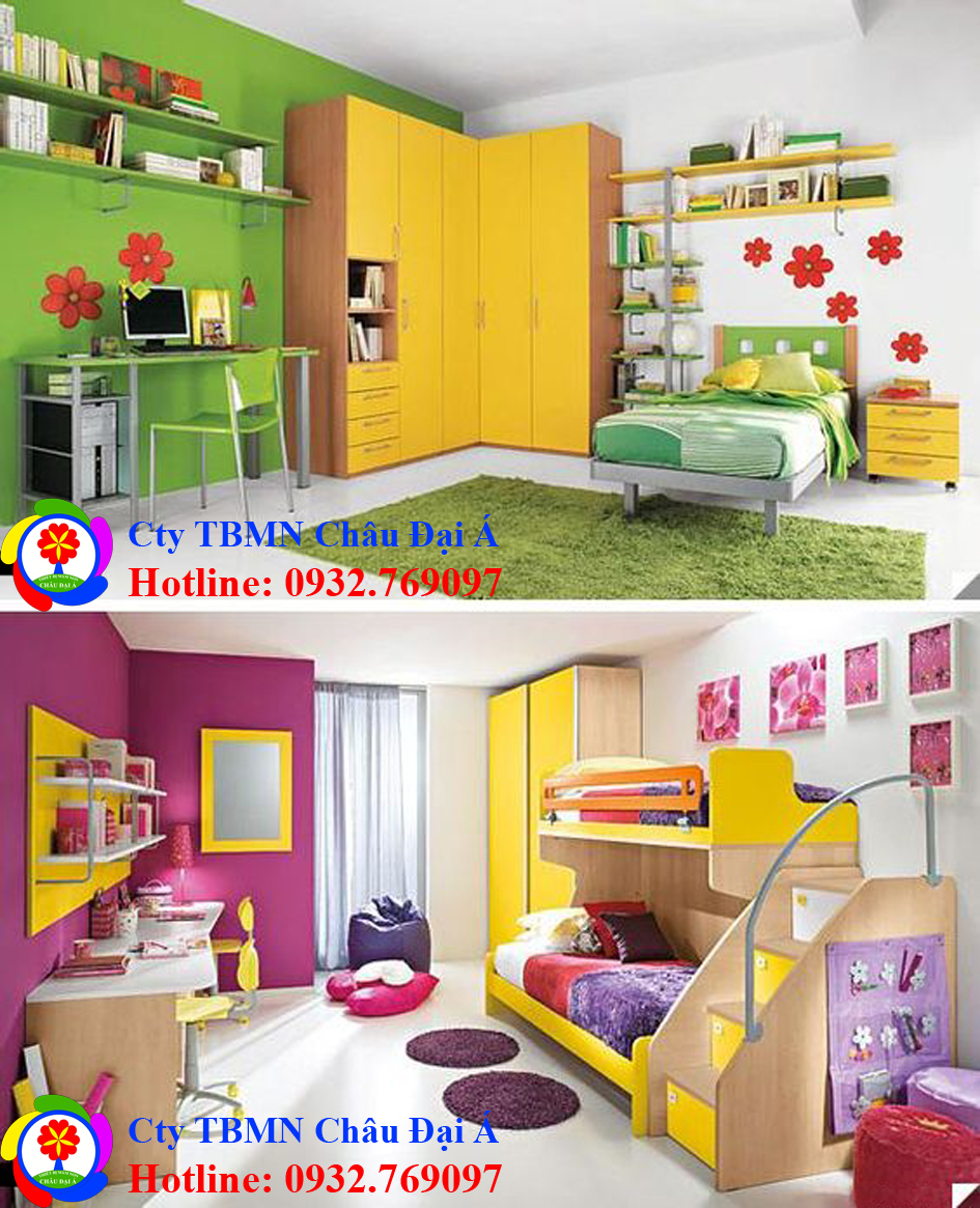 10 mẫu giường tầng đẹp cho con