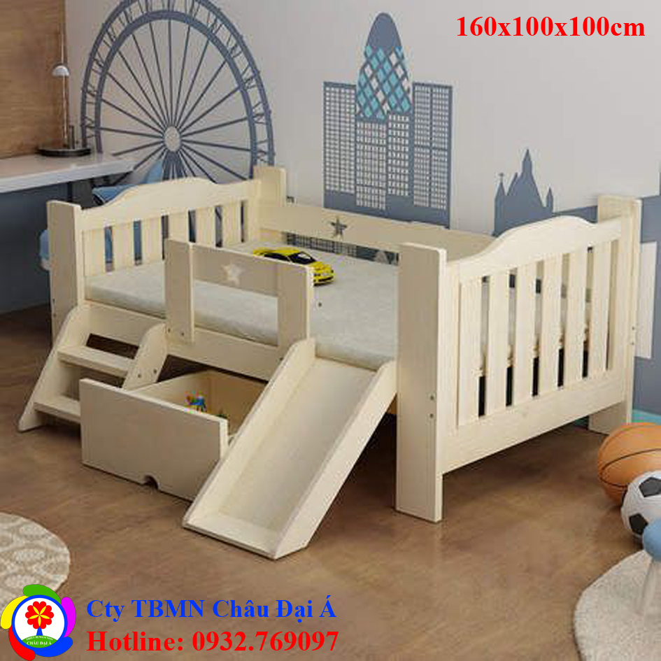 Giường cho bé 1 tầng