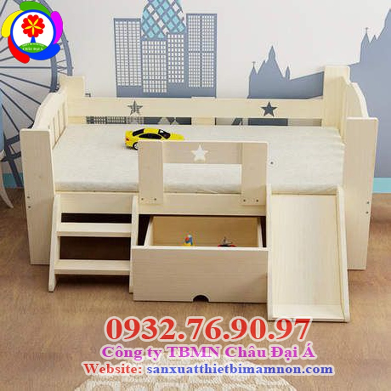 Giường kết hợp cầu trượt