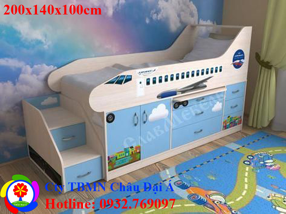 Mẫu giường cho bé trai