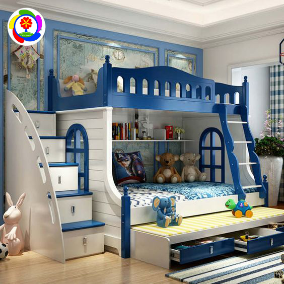 Mẫu giường tầng đẹp cho bé