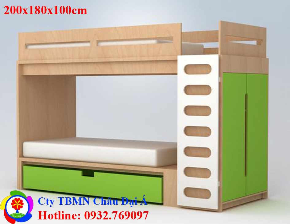 Giường tầng đẹp cho bé