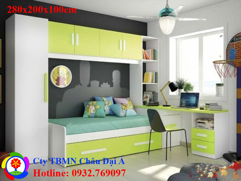 Các mẫu giường ngủ đẹp cho trẻ em