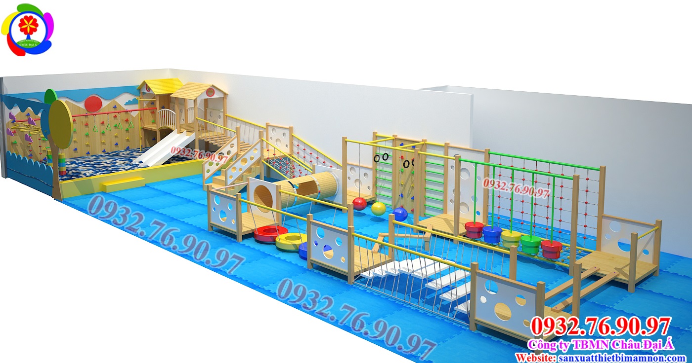 Vận động thể chất liên hoàn cho trẻ