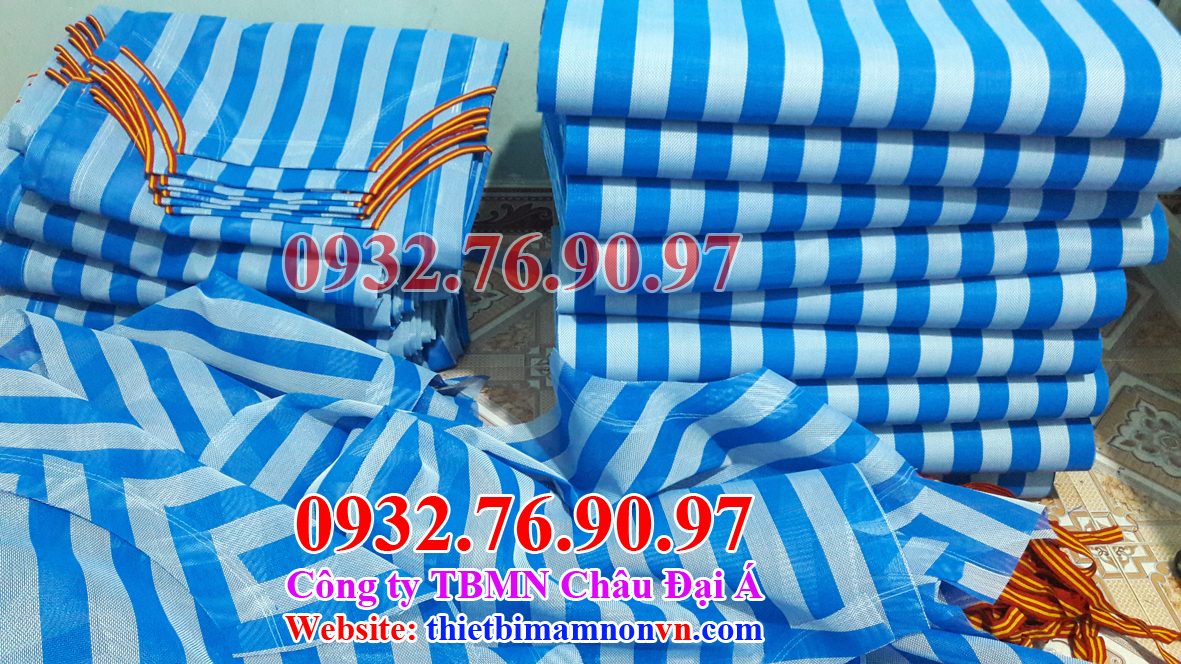 vai giuong ngu tre em