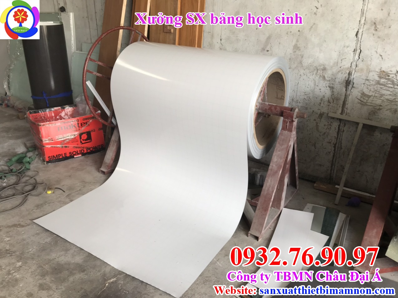Sản xuất bảng viết bút lông