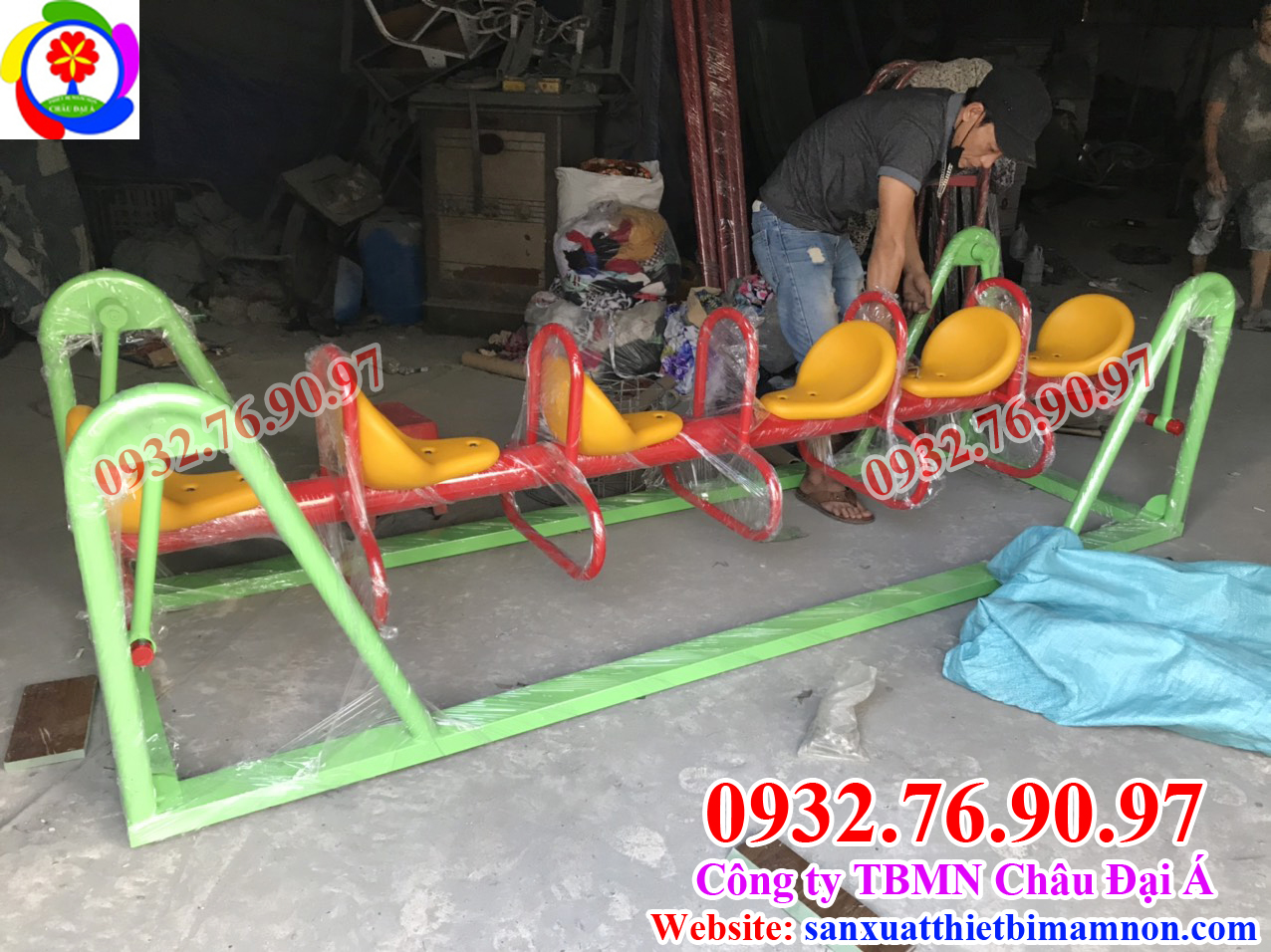 Xich du tre em 6 ghe