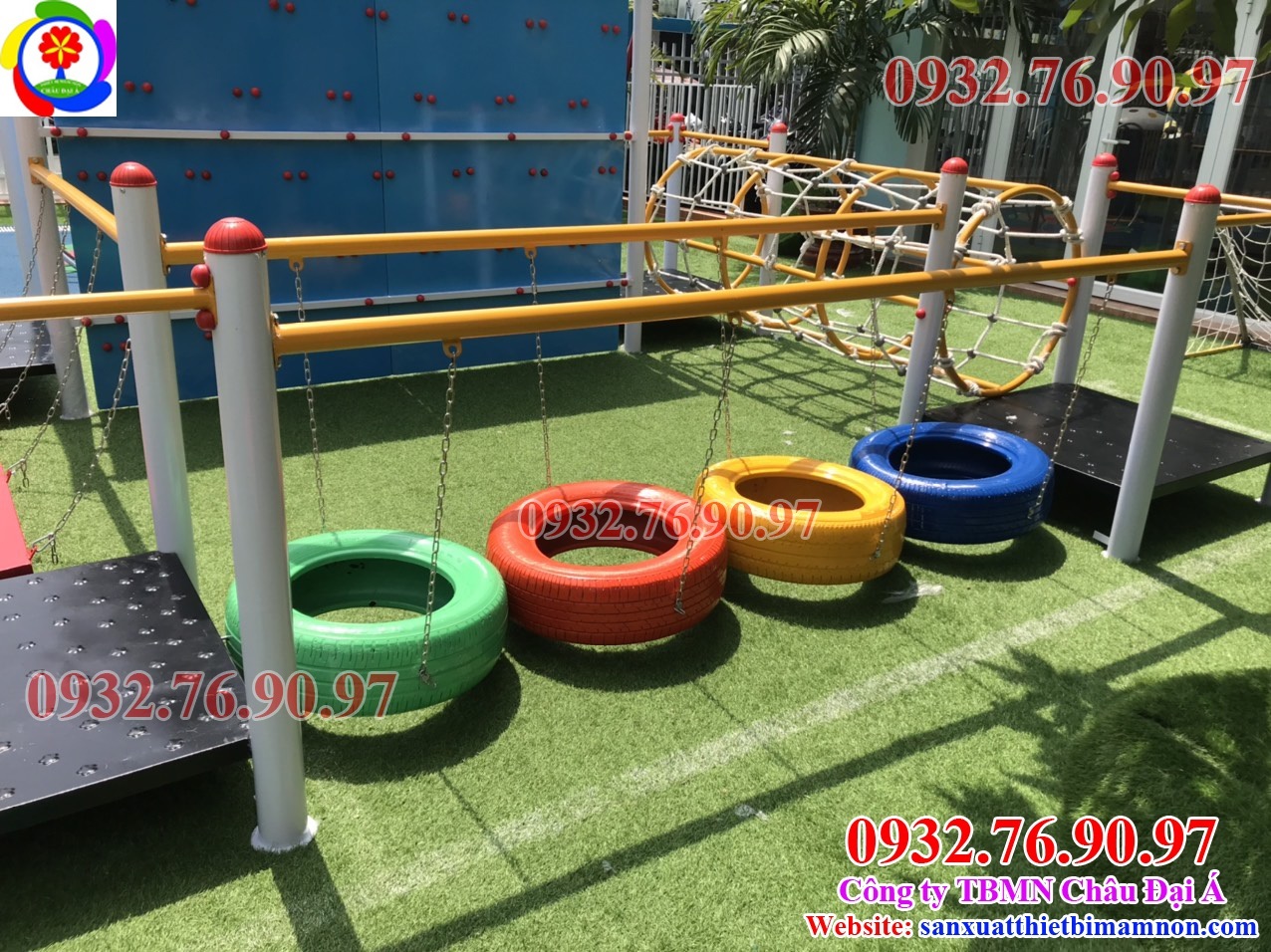 Vận động lốp xe trẻ em