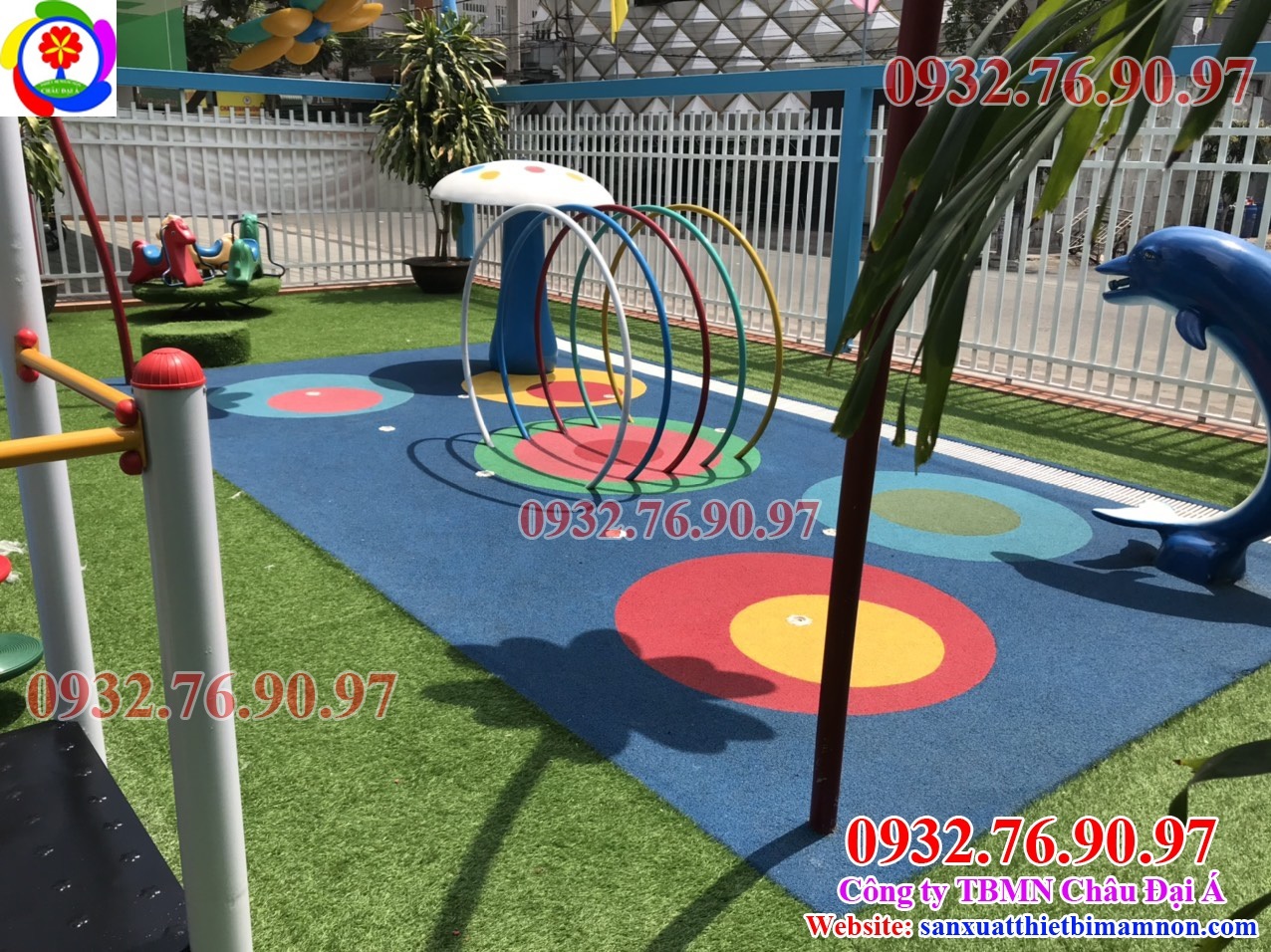 Thi công Sàn nước trẻ em