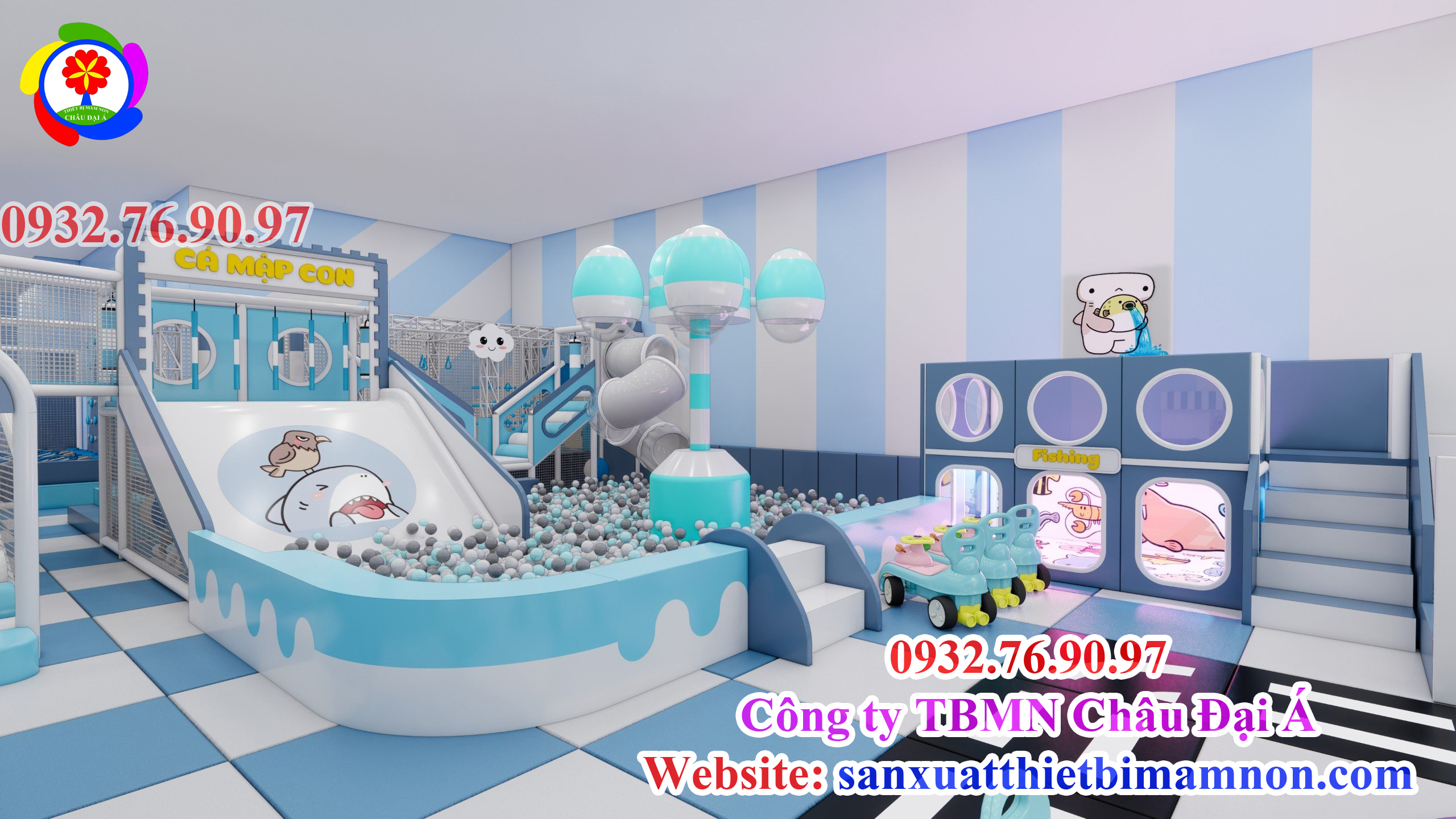 Thiết kế Khu vui chơi giá rẻ Vĩnh Long (1)