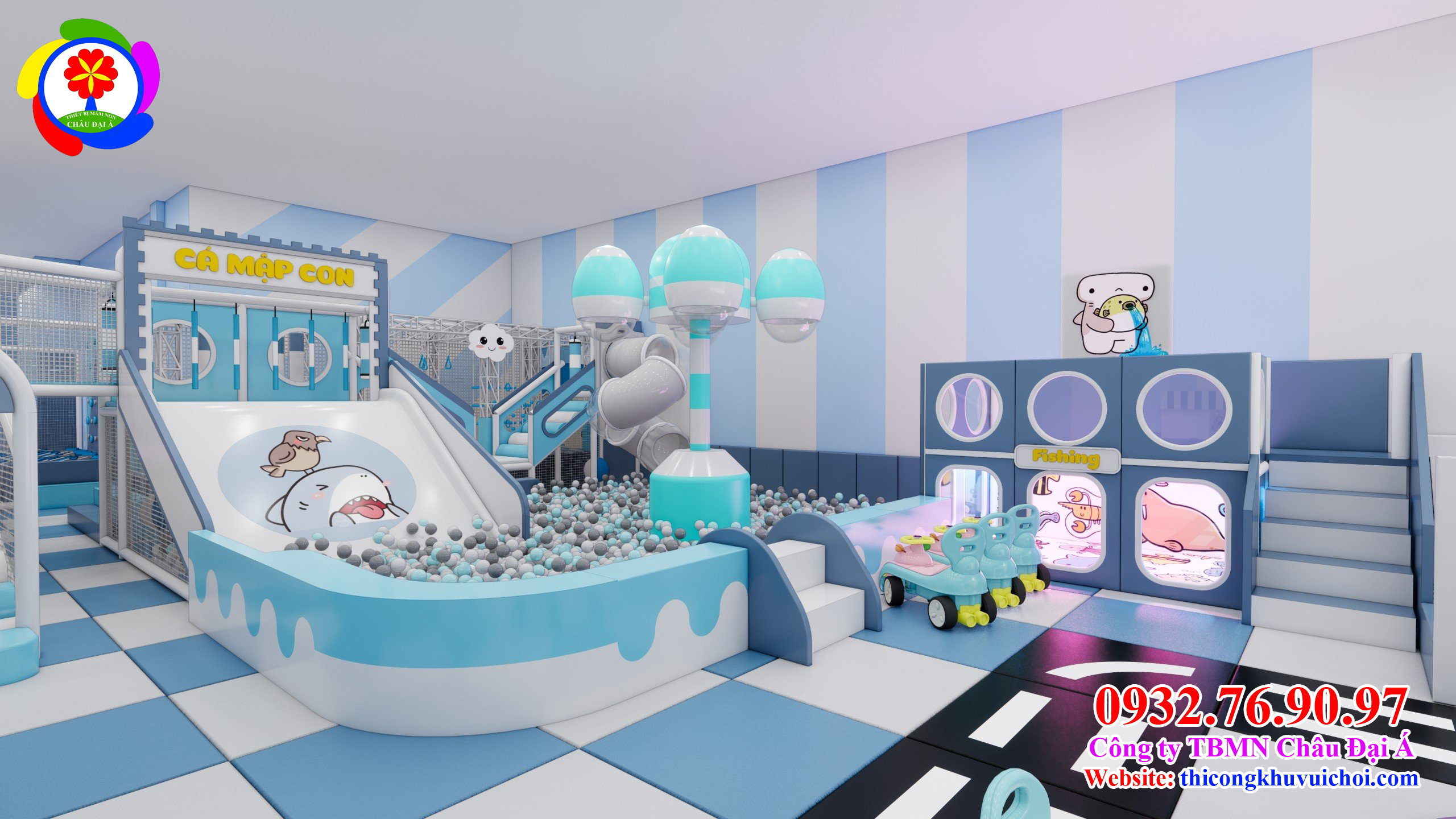 Thiết kế Khu vui chơi giá rẻ Vĩnh Long (2)