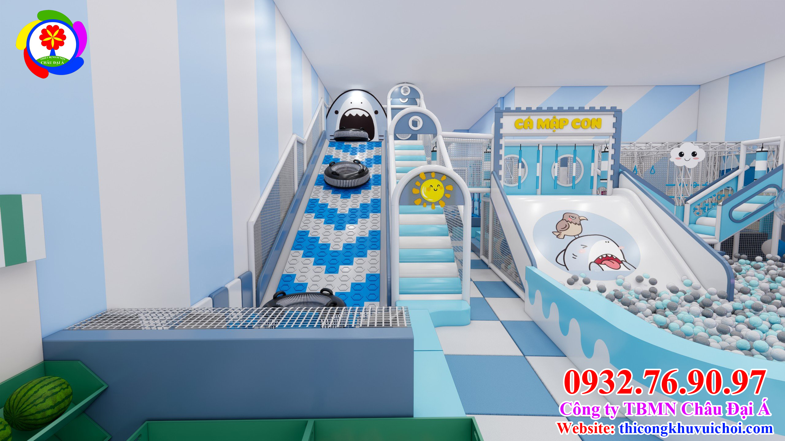 Thiết kế Khu vui chơi giá rẻ Vĩnh Long (3)