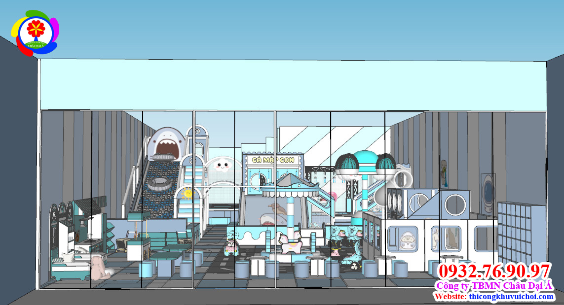 Thiết kế Khu vui chơi giá rẻ Vĩnh Long (4)