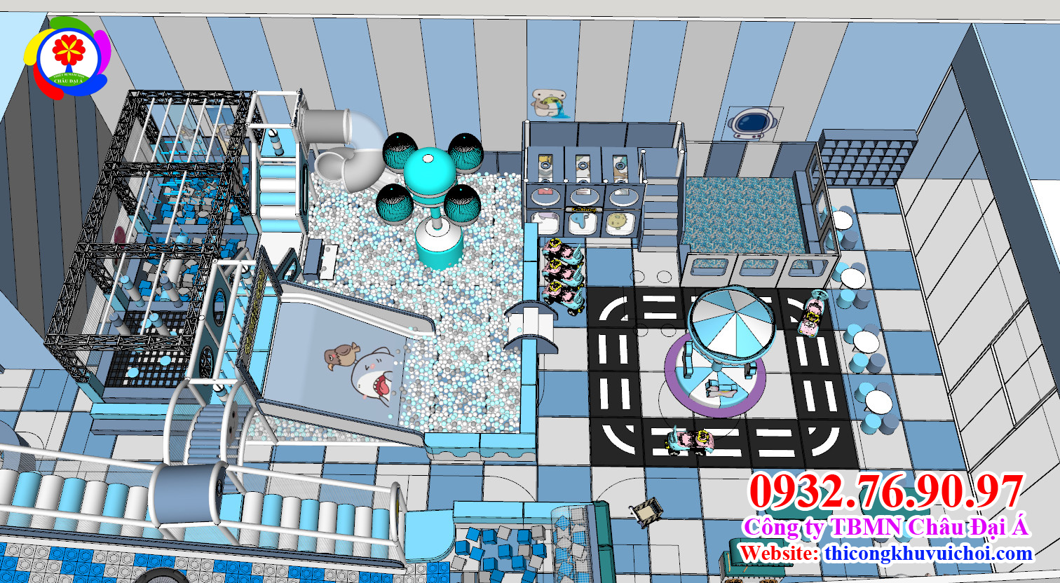 Thiết kế Khu vui chơi giá rẻ Vĩnh Long (7)