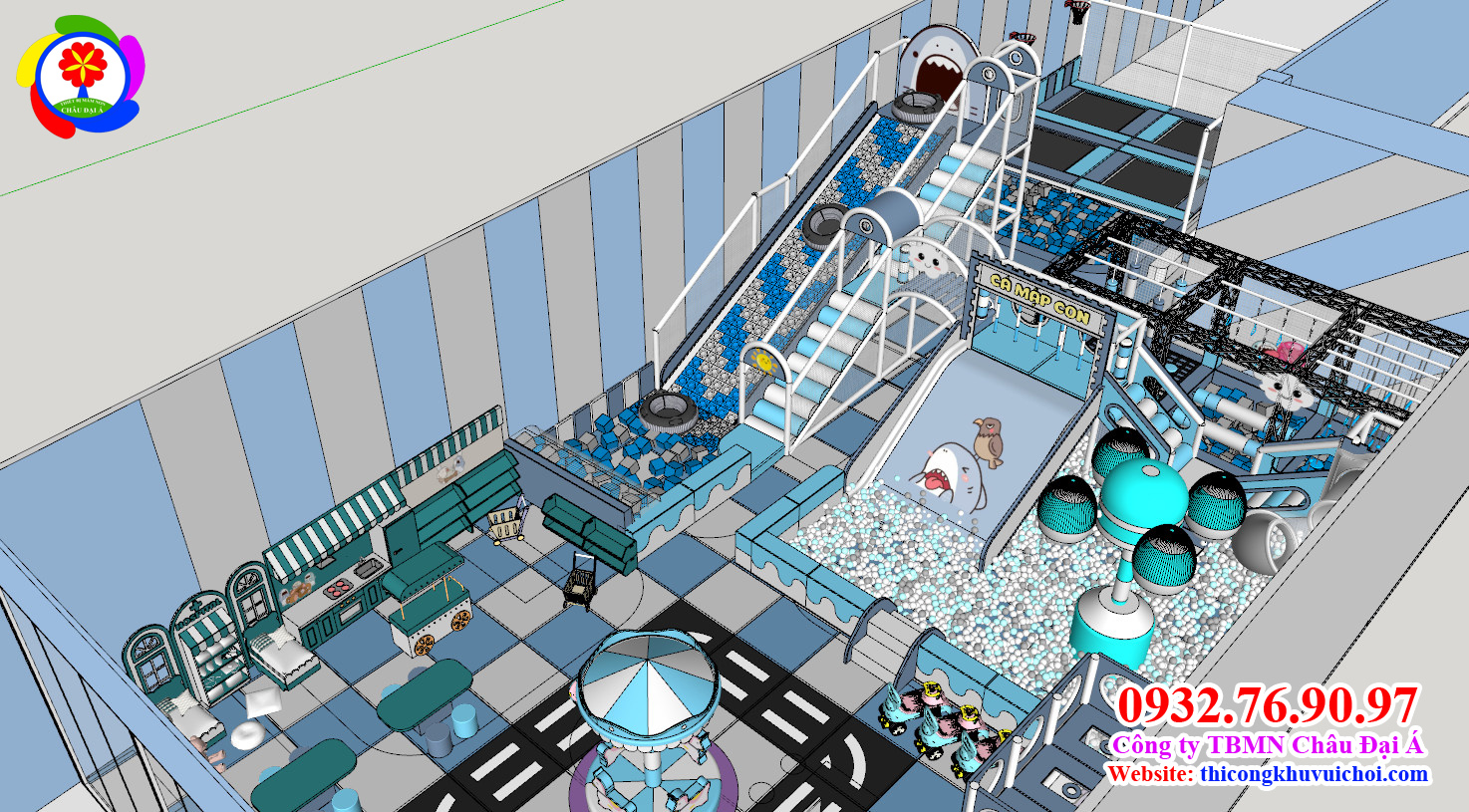 Thiết kế Khu vui chơi giá rẻ Vĩnh Long (8)