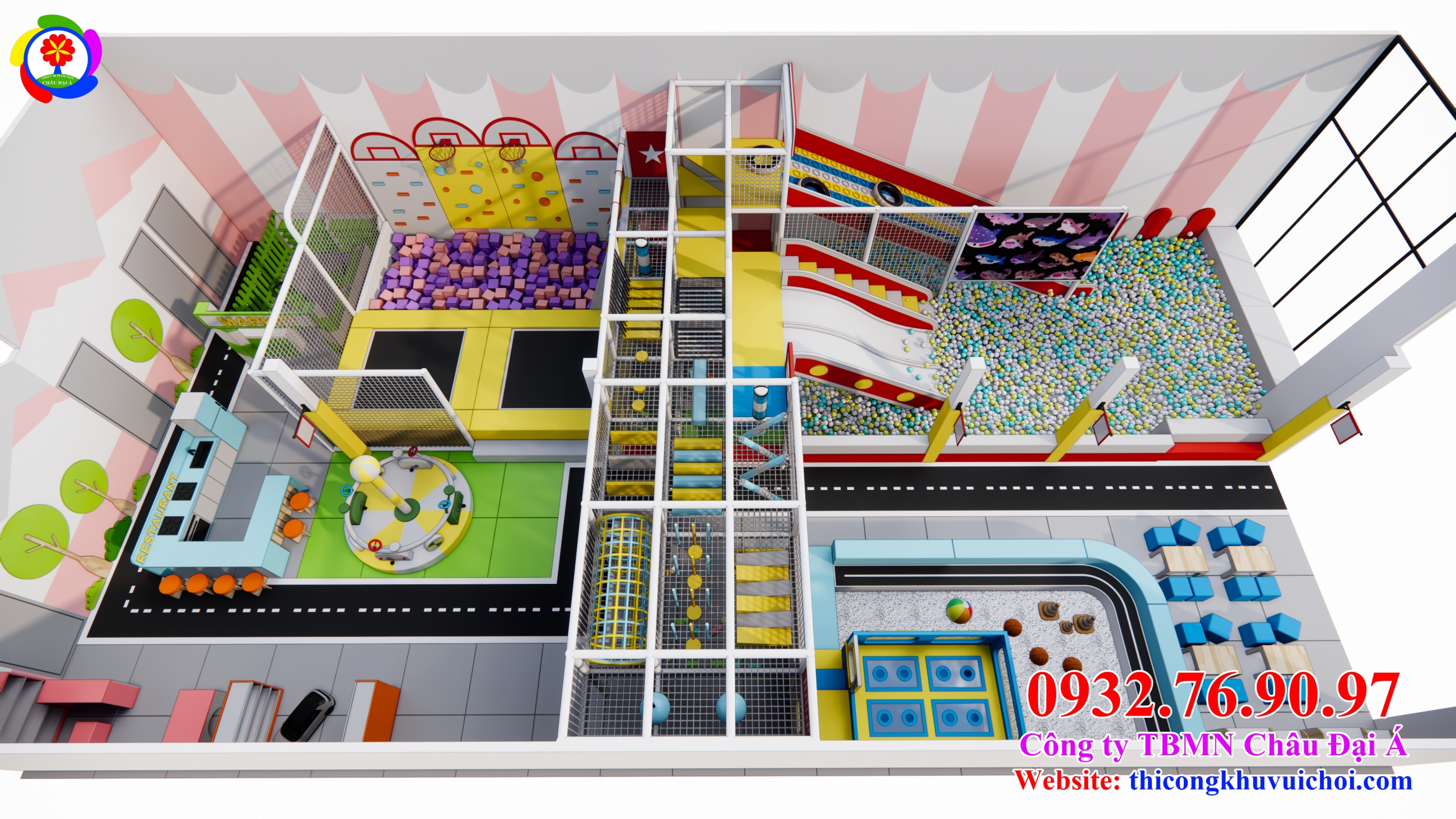 Thiết kế khu vui chơi  trẻ em Cần Thơ (19)