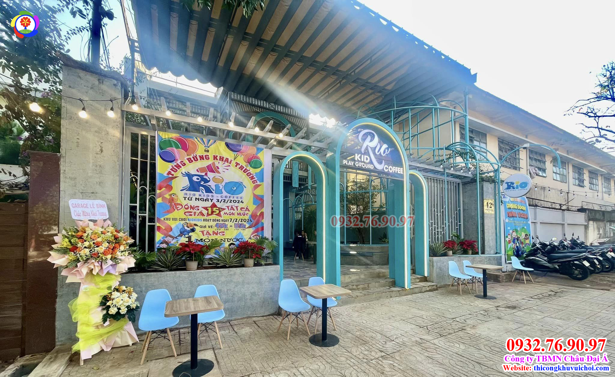 Thi công khu vui chơi Gia Lai (16)