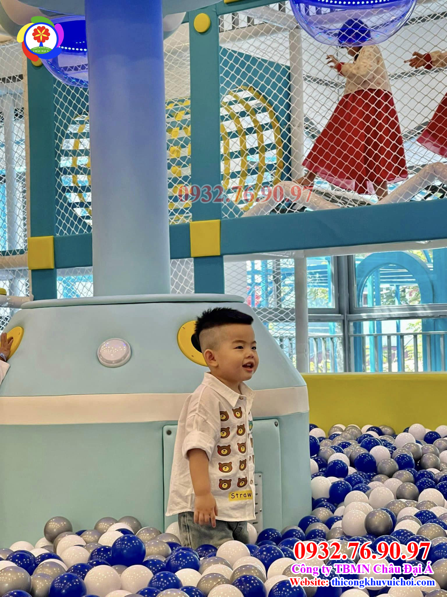 Thi công khu vui chơi Gia Lai (1)