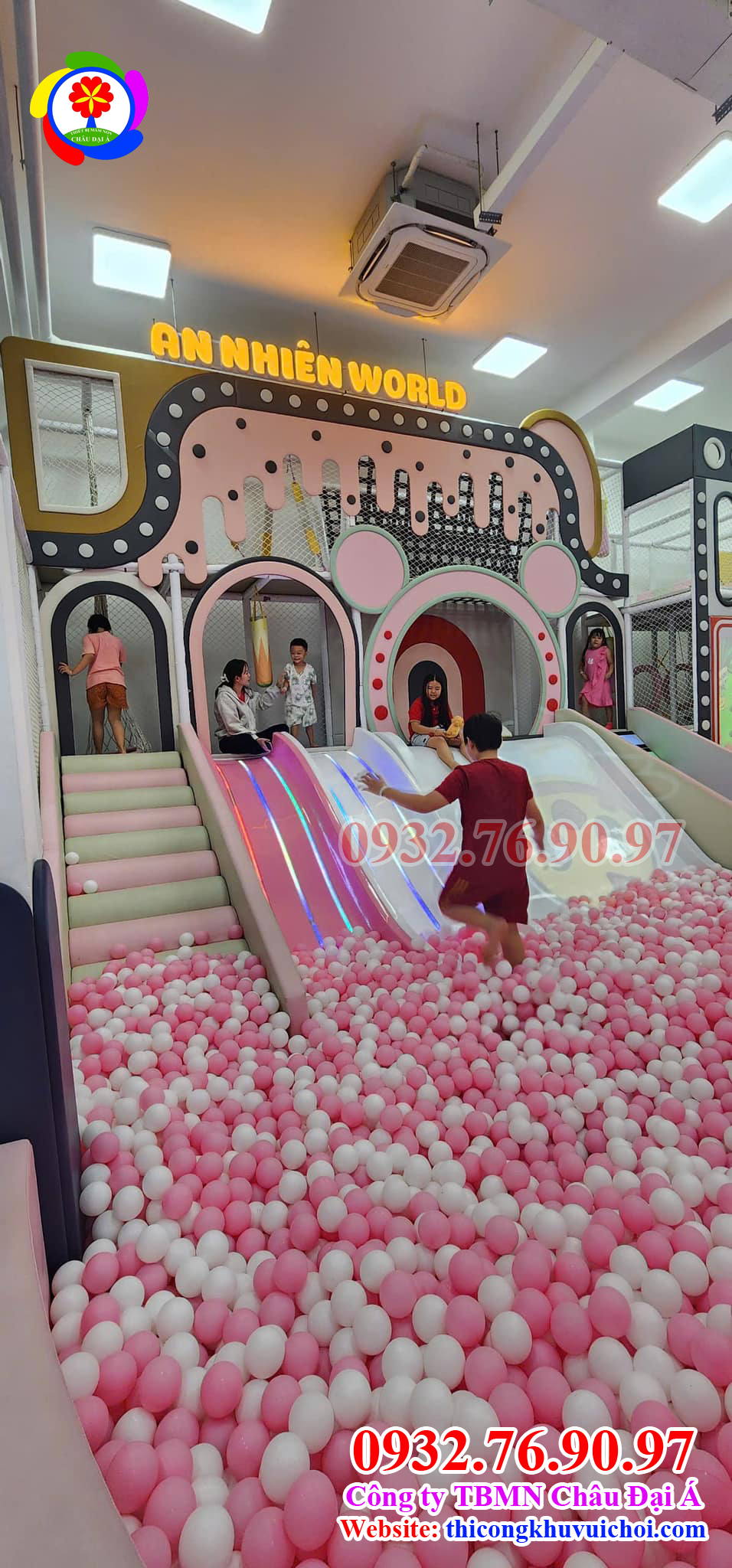 Thi công khu vui chơi (1)