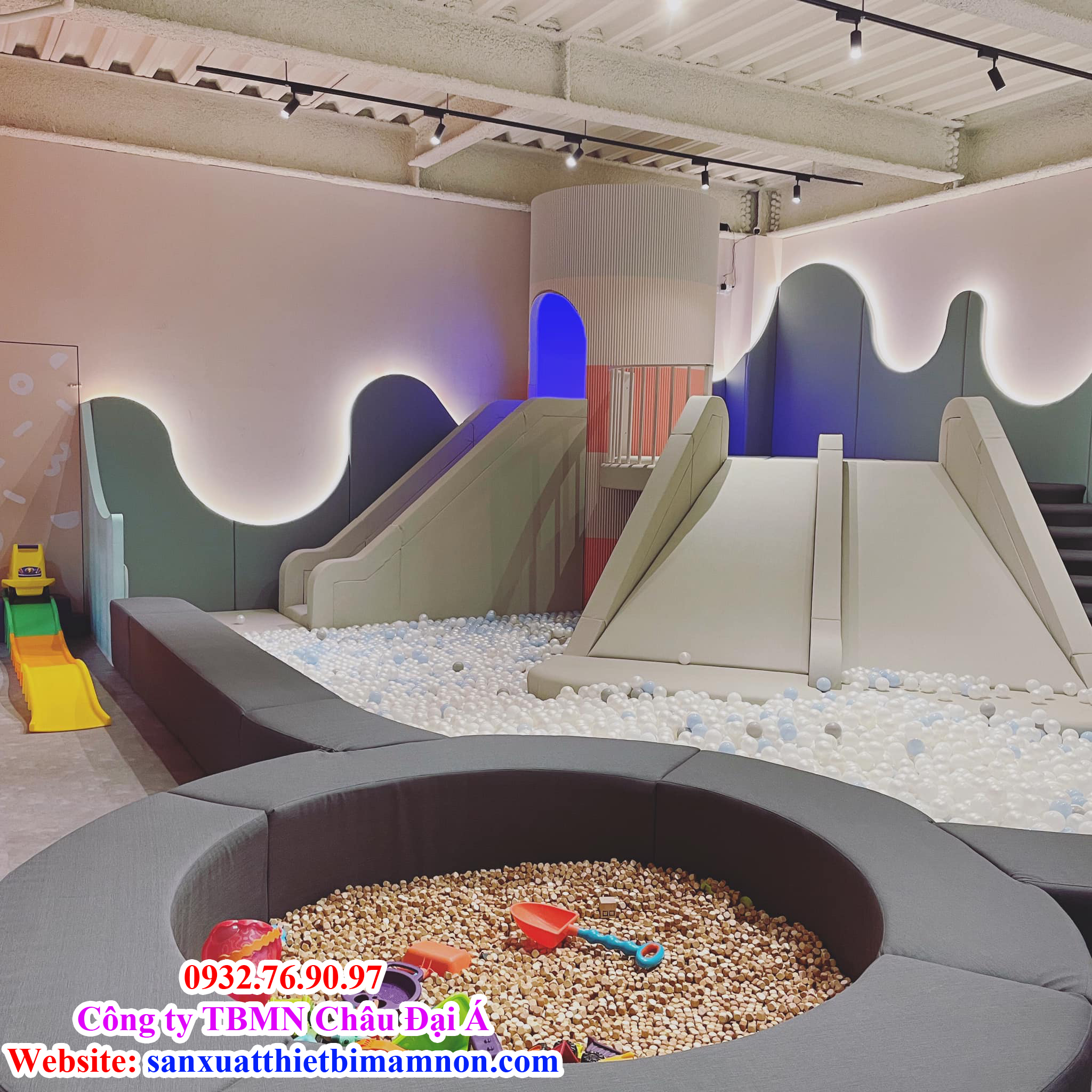 Thi công khu vui chơi (2)