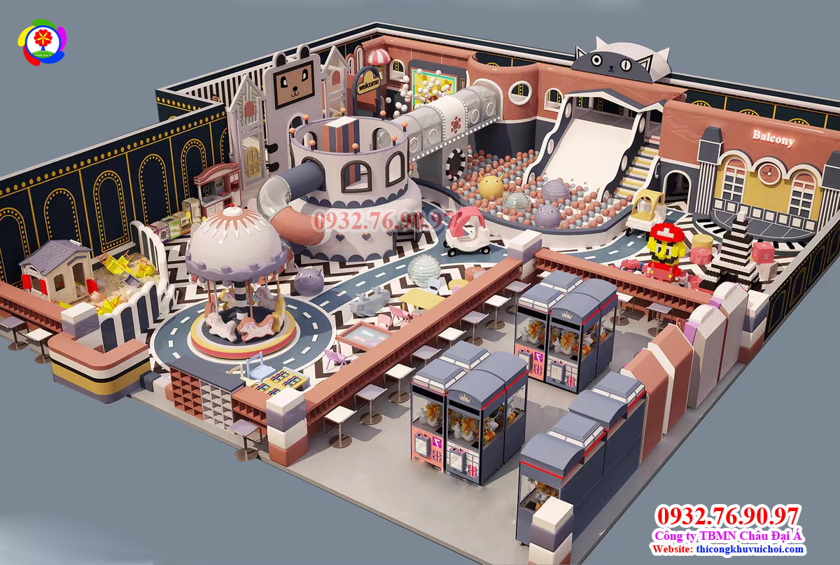 Thiết kế thi công khu vui chơi (3)