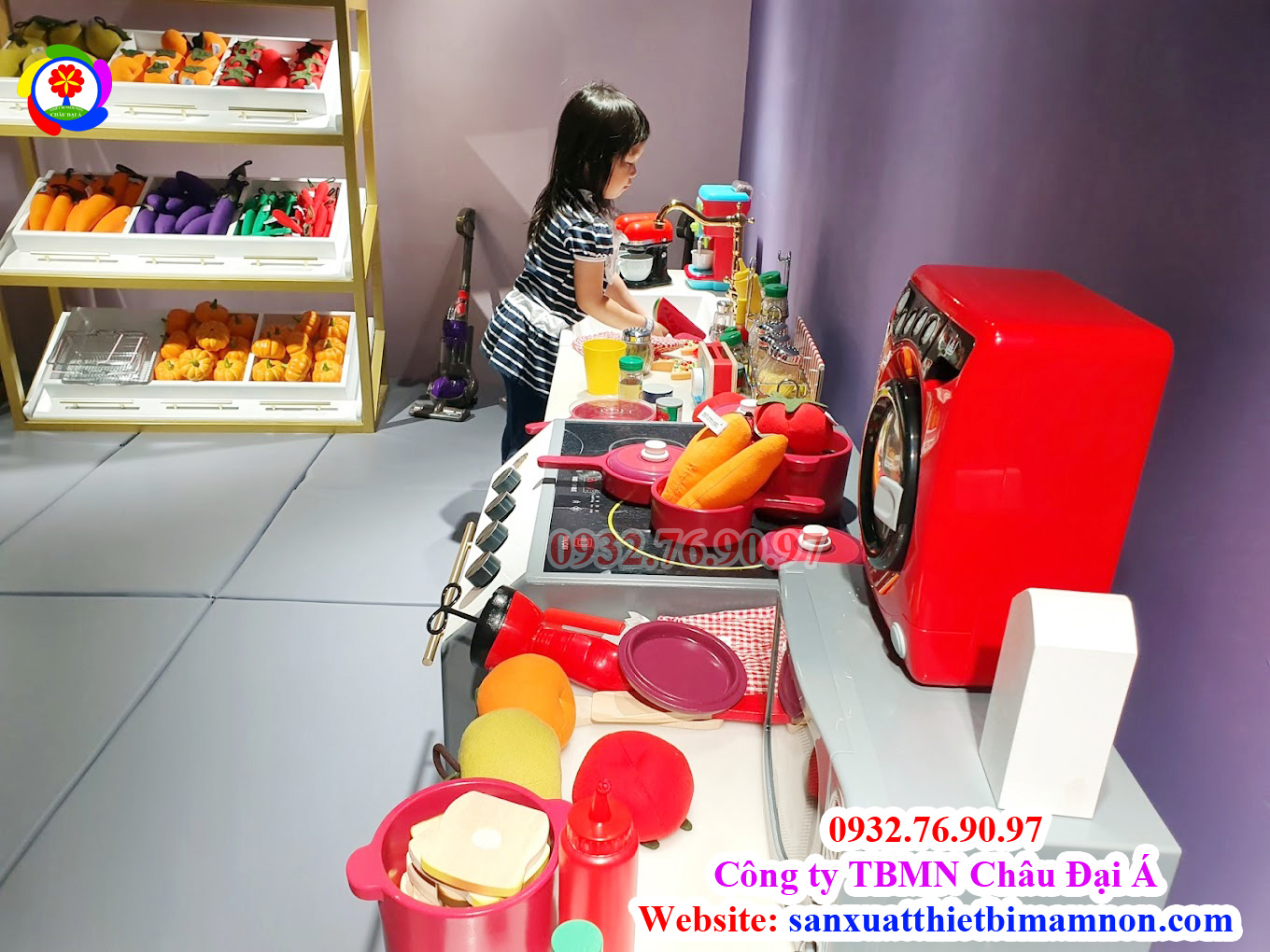 khu siêu thị nhà bếp