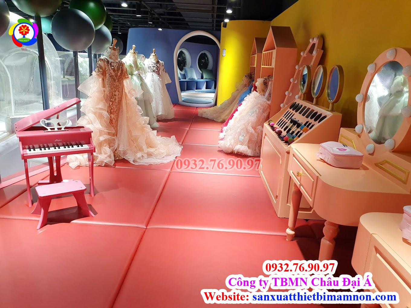 Khu đóng vai hiện đại, khu vui chơi trẻ em