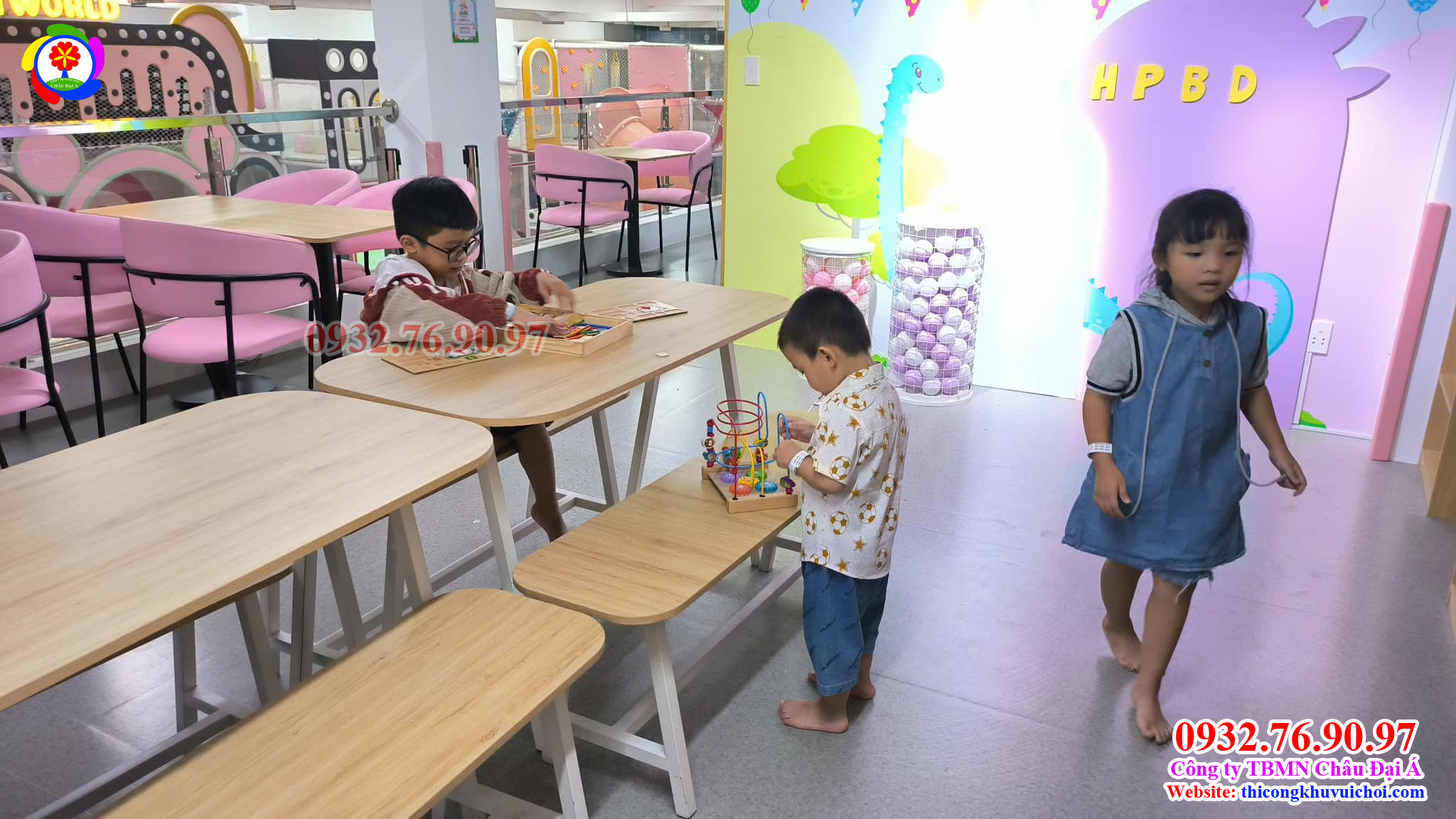 Báo giá thiết kế thi công khu vui chơi (2)