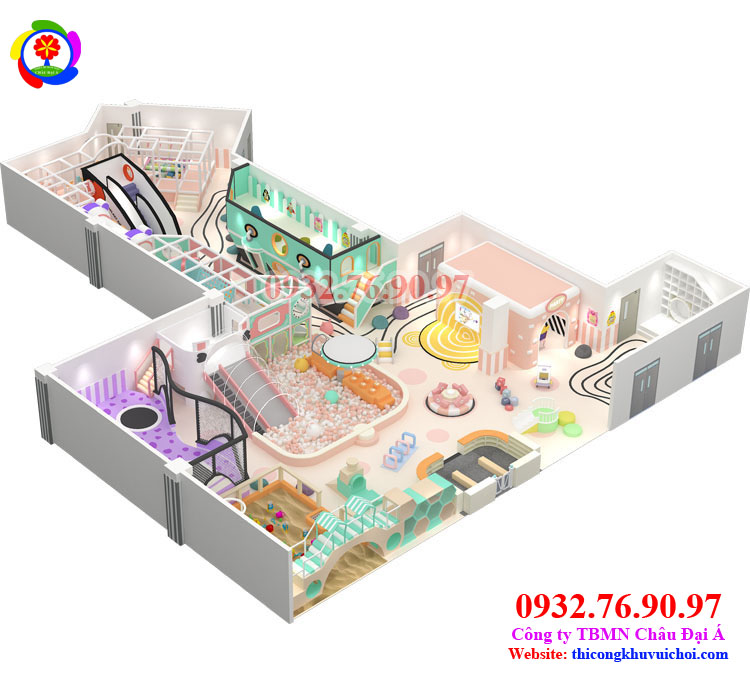 Mô hình khu vui chơi trẻ em (3)