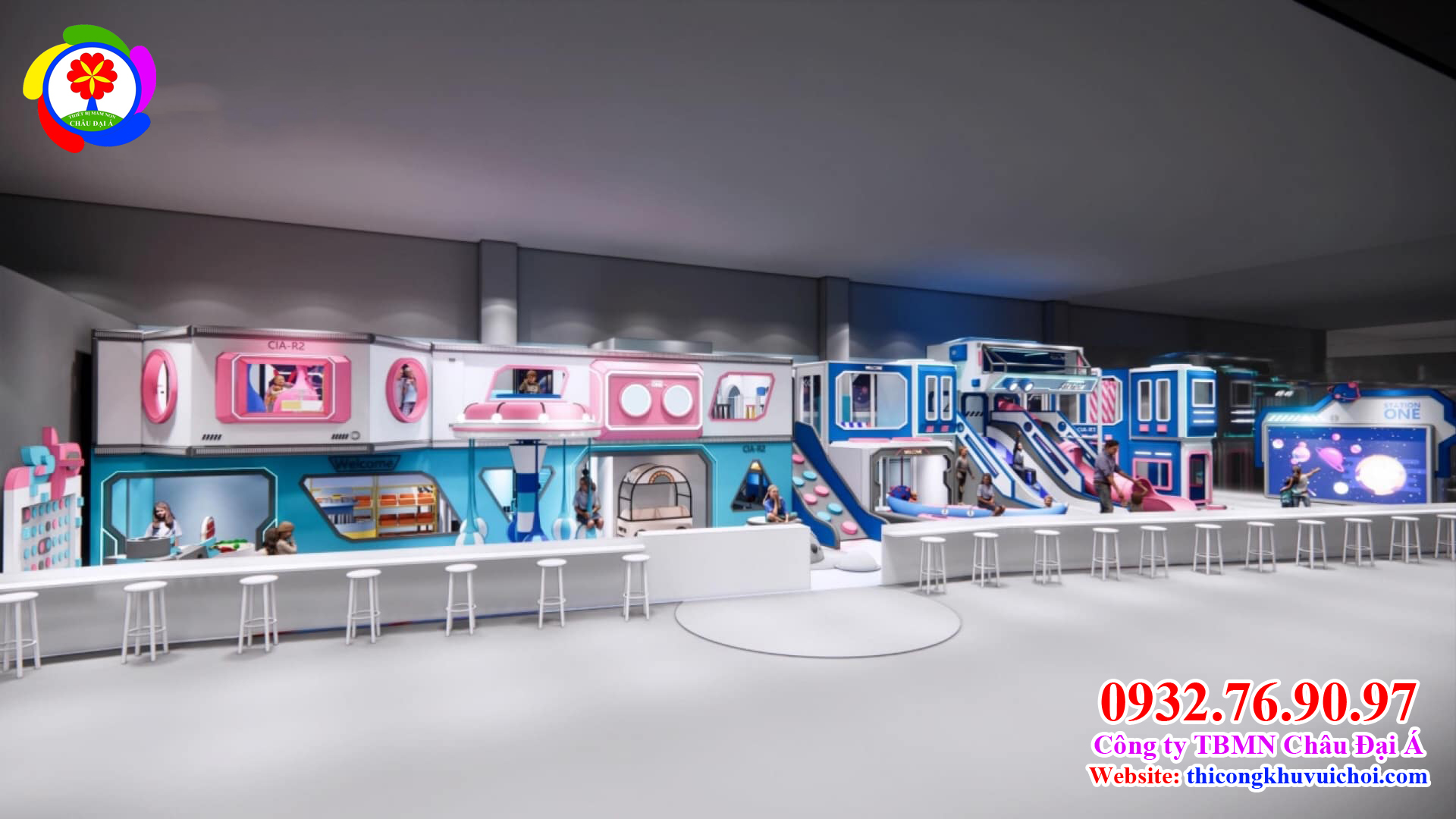 Mô hình khu vui chơi hiện đại (3)
