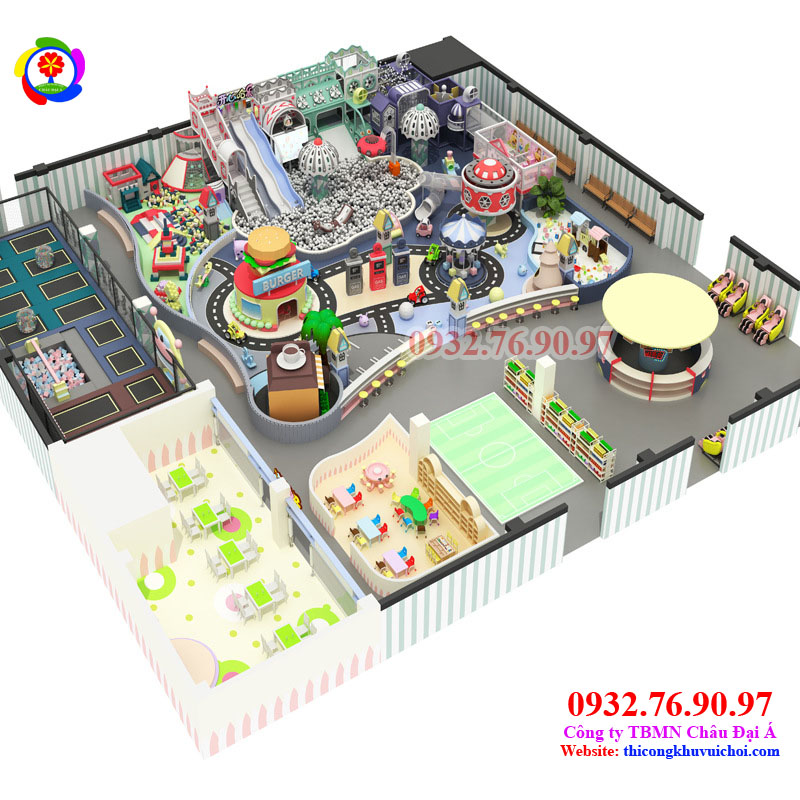 Mô hình khu vui chơi hiện đại (3)